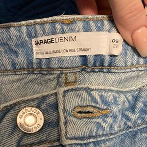 Garage low rise Blue Jeans